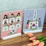 꾸밈 pa943-스탠드액자2P 독도는우리땅