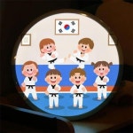 꾸밈 nr 액자35R 어린이스포츠 590-LED