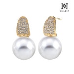 골드앤 골드앤 아띠랑스 진주 귀걸이