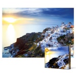 1000피스 직소퍼즐 - 산토리니 이아마을의 광채