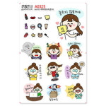 꾸밈인스 꾸밈인스스티커 미미이모티콘10 A0325