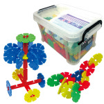 E3꽃잎블럭 300pcs 여아완구블록 어린이집 선물용 유아놀이교구