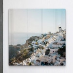아트박스 꾸밈 th988-폼아크릴액자56CmX56Cm 산토리니의아침풍경
