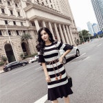 옜날스타일 복고풍 골덴 배색점퍼 봄가을점퍼