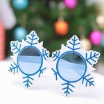 핫트랙스 눈꽃 설정 안경