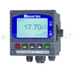 설치형 전도도 Conductivity 측정기 판넬형 침적 삽입형 센서 Suntex 썬텍스 비저항 측정 순수 측정 CON-4110-8-11-3
