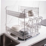 올스텐 식기건조대 2단 보급형 설겆이선반 컵 그릇