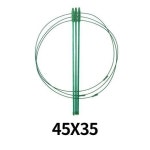 원형 울타리 식물 지지대 45 x 35 화초 꽃