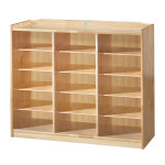 자작 사물함 15인용 학교 유치원 조달등록 KSU-204