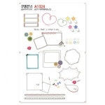 꾸밈 꾸밈인스스티커 다이어리소스2 A1324