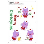 꾸밈인스 꾸밈인스스티커 크리스마스친구들05 A0294