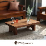 해찬솔원목이야기 해찬솔 소나무 통원목 풍경 1000좌탁 교자상