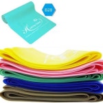 라텍스 중급용 스트레칭 밴드 녹색 두께 0