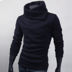 남성 기모 베이직 터들 폴라티 니트 NR571N