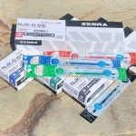 ZEBRA 제브라 사라사멀티 0 5 4색 샤프 리필심 1개 NJK-0 5