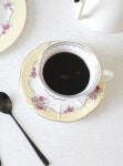 로얄로즈 커피잔 2p set