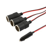 주 승원전자 시거분배 소켓 1대3 차량용 시거잭 Y형 3구 분배케이블 멀티시거잭 1개 SCG-20