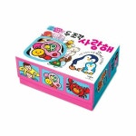 애플비 퍼즐사랑 40장 두 조각 퍼즐 - 사랑해 쉐입 실루엣