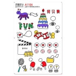 꾸밈인스 꾸밈인스스티커 다이어리스티커14 A1104