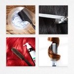 꾸밈 ii849-아크릴액자 뷰티헤어샵미용실 중형