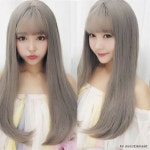 통가발 패션가발 생머리가발 로제 다크 망X