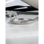 샤밍주얼리 샤밍 다이아 가드링 1 4미리 27개 천연 다이아 이터니티 반지 결혼 예물 13호 로즈골드