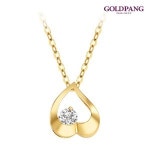 골드팡 골드팡 위드하트 1부 다이아몬드 목걸이