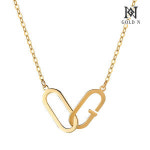 골드앤 골드앤 위드링 목걸이