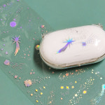 PET 투명 데코 스티커 은하수