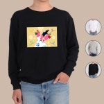 ATOGATO 감사 그림 소확행 마음 행복 맞춤 맨투맨