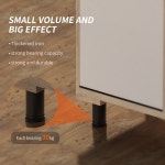 4pcs 5 스테인레스 스틸 가구 다리 금속 조절 캐비닛 테이블 소파 피트 교체 발