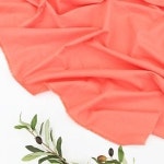 원단 무지 무형광워싱 30수 감성무지-리빙코랄 a2502 - c