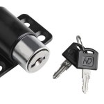 방문잠금장치 슬라이딩 파티오 나사 도어 잠금 키 푸시 알루미늄