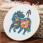 A18b 십이간지-말 오 프랑스자수중급 -ndb0163