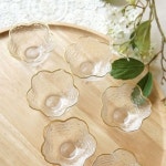 리빙하임 골드라인을 두른 블라썸 소주잔 6P세트