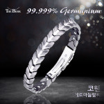 더베스크 THE-BESK 티타늄 코웬 게르마늄 여자 남자 팔찌 24 5g GE-032