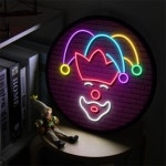 아트박스 꾸밈 nh 액자35R 네온효과삐에로 911-LED