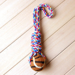 공 원반 실타래 애견장난감 터그놀이 로프장난감