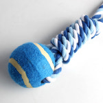 공 원반 실타래 애견장난감 터그놀이 로프장난감