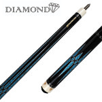 다이아몬드 세이버 블랙블루 당구큐대 1개