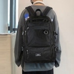 캐주얼 디자인 메쉬 그물 주머니 데일리 학생 백팩
