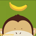 피포페인팅 GM숭이와바나나 30x30 DIY명화그리기