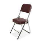 루츠크 다크브라운 접이식의자 강당단체연수원강의실