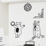 꾸밈 ik497-즐거운노래방 대 그래픽스티커