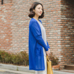 조이마담 썸머 롱 가디건 50대엄마옷 중년여성의류 J2365