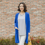 조이마담 썸머 롱 가디건 50대엄마옷 중년여성의류 J2365