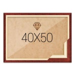 보석십자수액자 25x30 고급형 수지 그린