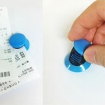 다용도 스프링 자석홀더 4P pop꽂이 메모지꽂이