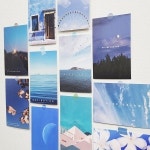 감성 컬러 엽서 모음 푸른 로맨스