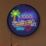 교보문고 꾸밈 nr 액자45R 여름아부탁해 147-LED